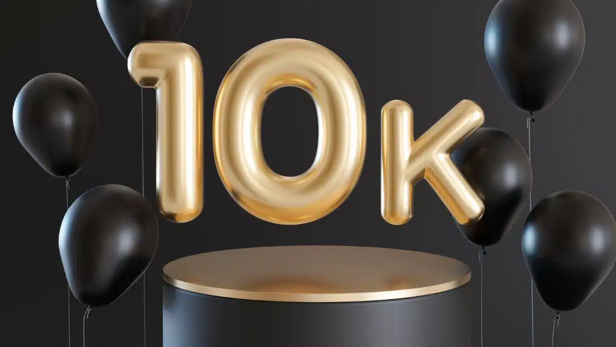 10k de Seguidores no TikTok