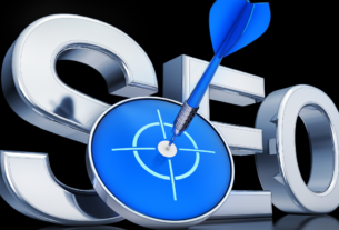 IA para SEO sem Conteúdo Genérico mostrada em gráfico com personagens digitais e elementos visuais.