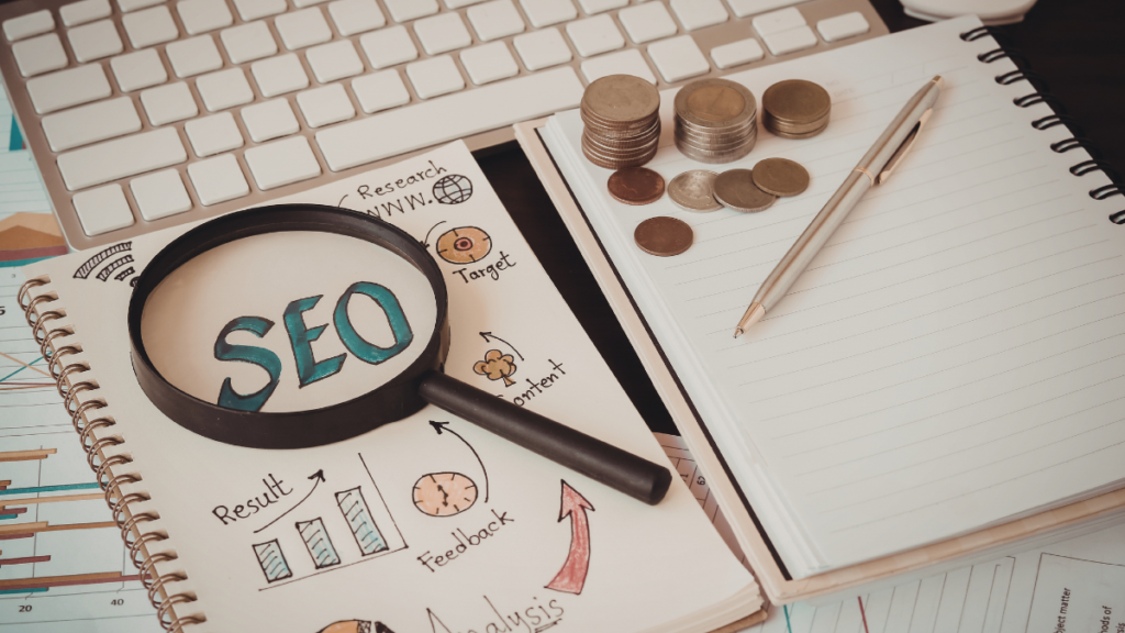 Imagem ilustrativa sobre SEO para redes sociais aplicado ao empreendedorismo online.