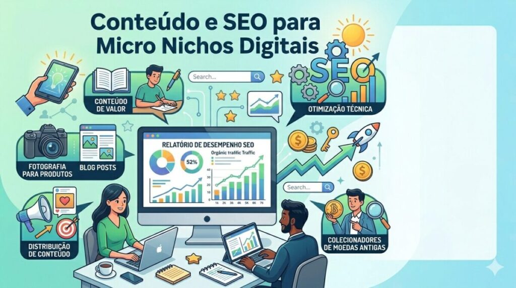 Conteúdo e SEO para Micro Nichos Digitais