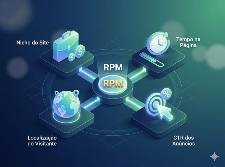 Aumentar RPM AdSense 2026 – CTR, CPC e Impressões