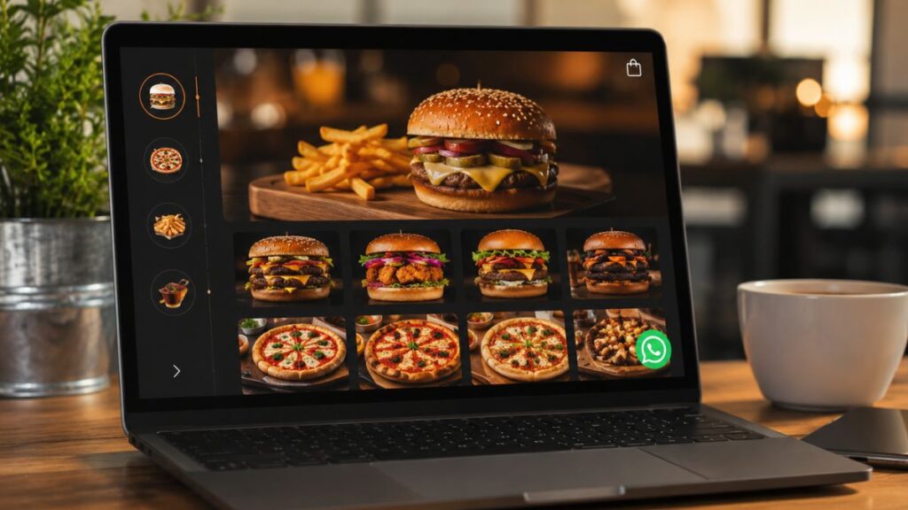 Cardápio Digital para Restaurantes, Lanchonetes e Pizzarias