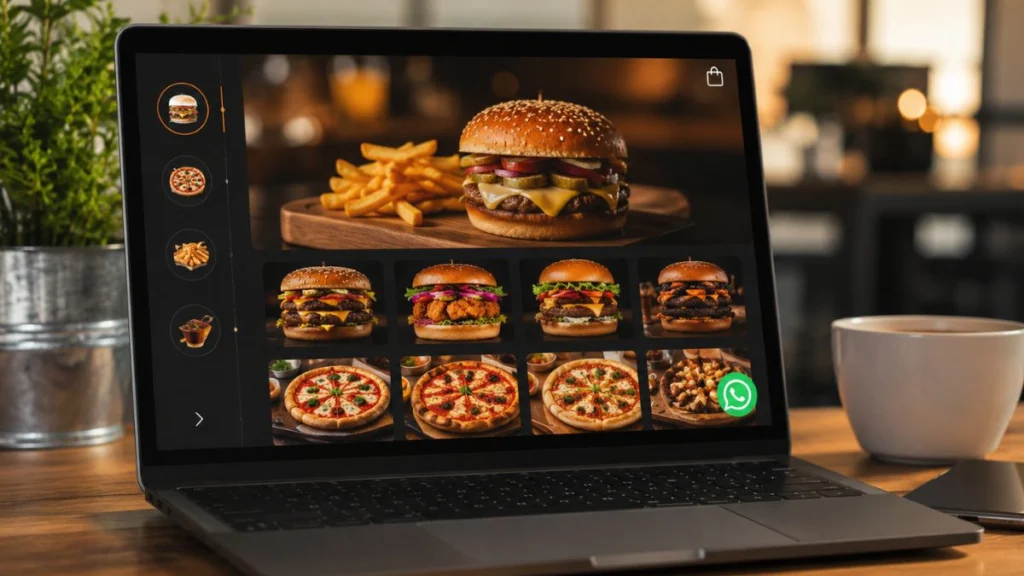 Cardápio Digital para Restaurantes, Lanchonetes e Pizzarias