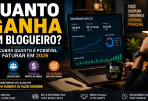 Quanto ganha um blogueiro
