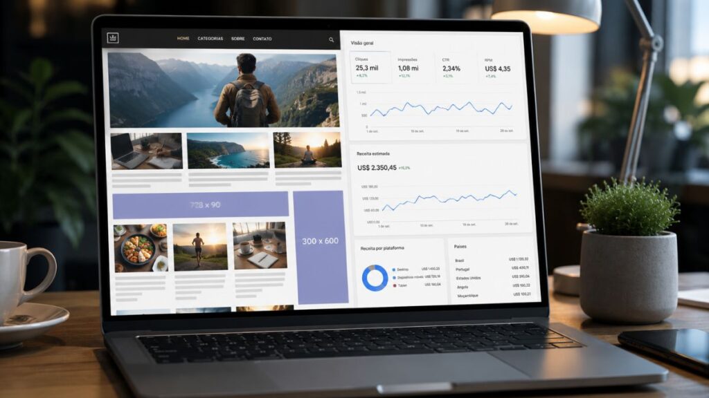 Quanto um blog ganha com AdSense em 2026