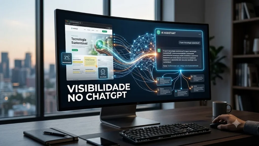 Visibilidade de conteúdo no ChatGPT e respostas de inteligência artificial