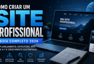 como criar um site profissional em 2026 guia completo